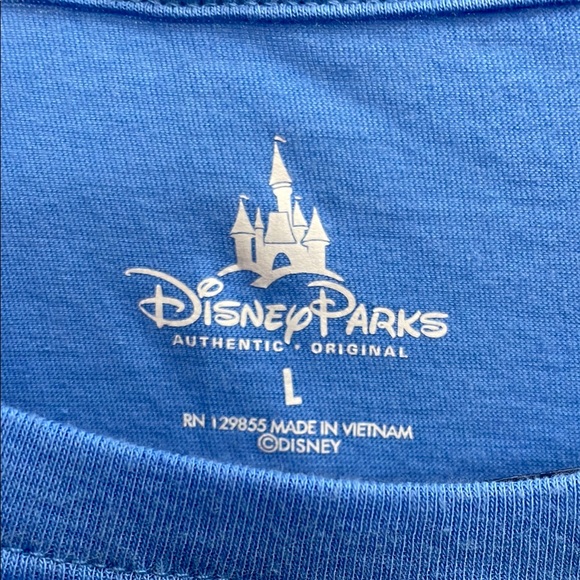 Disney Parks Blue Graphic T-Shirt - Picture 2 of 5